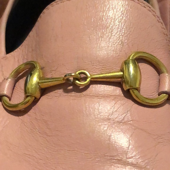 GUCCI Britton collapsible-heel leather loafer size 35 1/2 - Picture 15 of 16